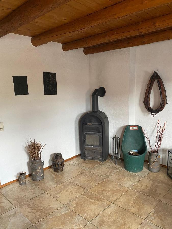 Apartment Jagdhaus Auf Dem Forsthof Mit Sauna Eckartsberga